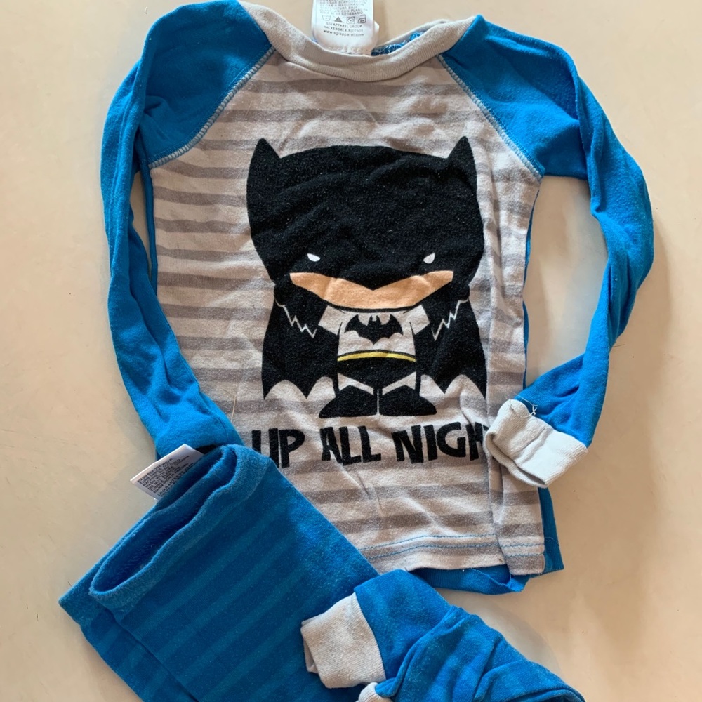 3T Girls Pajama Batman Set